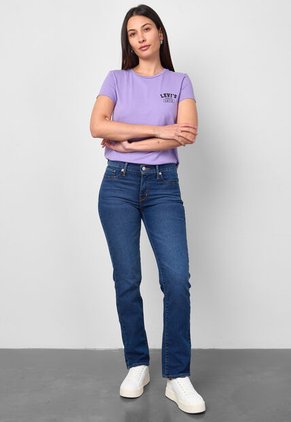 Jean Levi's 314 Shaping Straight Fit Índigo Medio