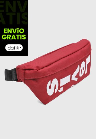 Canguro Rojo-Blanco-Negro Levi's Wordmark Levis