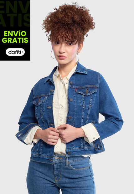 Chaqueta Levi's The Truker Original Índigo Oscuro