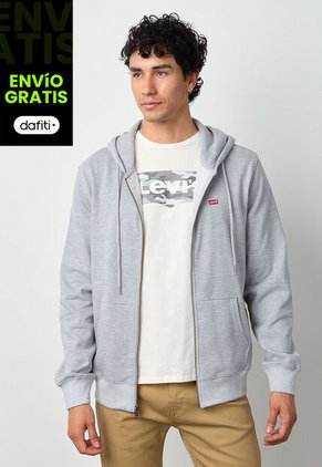 Hoodie Levi's Gris