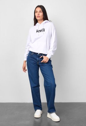 Hoodie Levi's Heritage Blanco