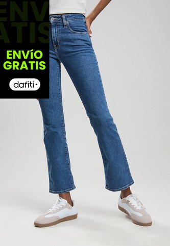 Jean Levi's 725 Bootcut Fit Índigo Medio Levis