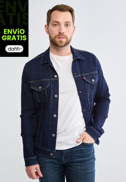 Chaqueta Levi's The Truker Índigo Oscuro