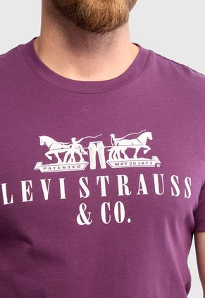 Camiseta Levi's SS Graphic Tee MX Violeta