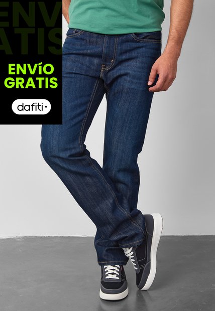 Jean Levi's 514 Straight Fit Índigo Oscuro