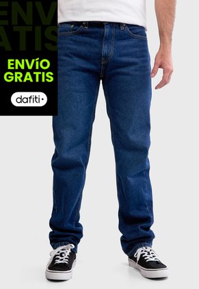 Jean Levi's 505 Regular Fit Índigo Medio