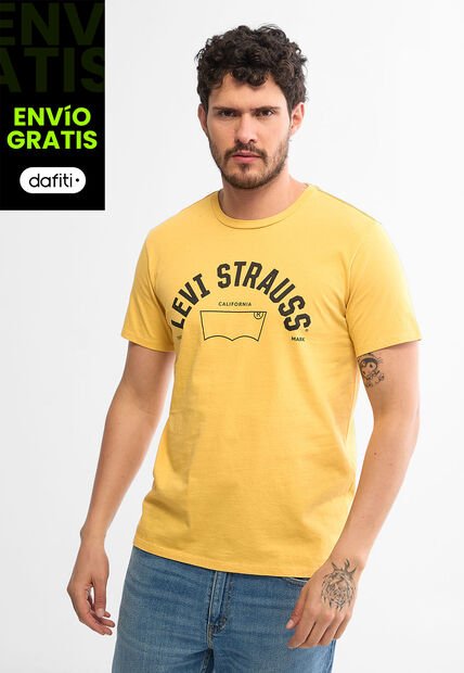 Camiseta Levi's Mostaza