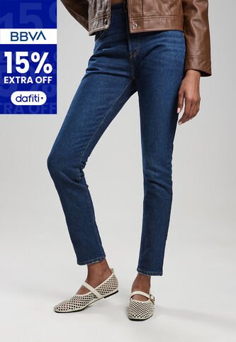 Jean Levi's 501 Skinny Fit Índigo Oscuro Levis