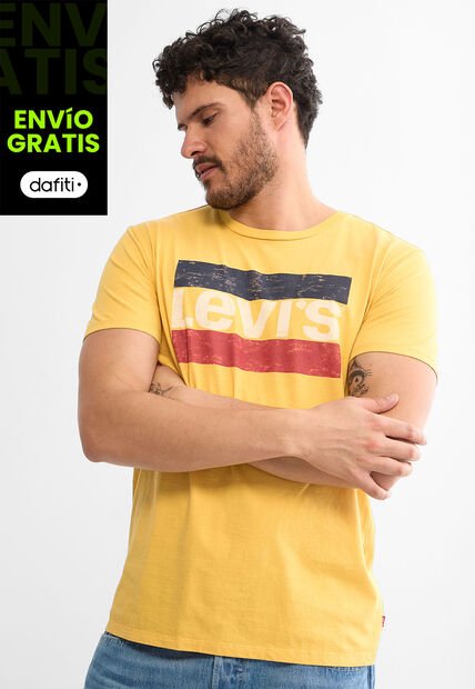 Camiseta Mostaza-Multicolor Levi's