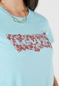 Camiseta Celeste-Rojo Levi's de Levis
