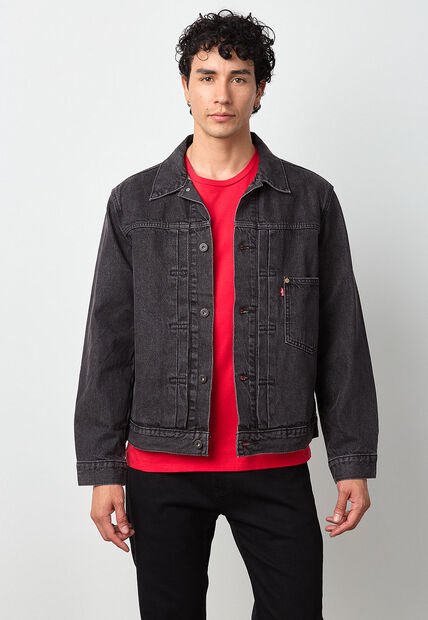 Chaqueta Denim Levi's Trucker Negro