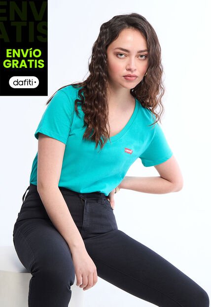 Camiseta Levi's Turquesa
