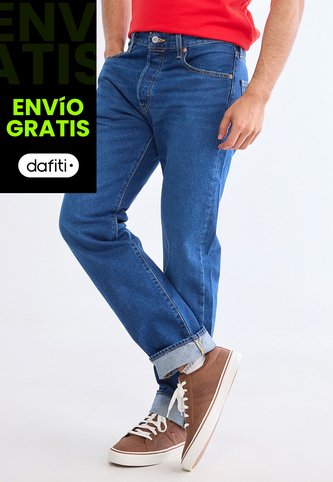 Jean Levi's 501 Original Fit Índigo Medio Levis
