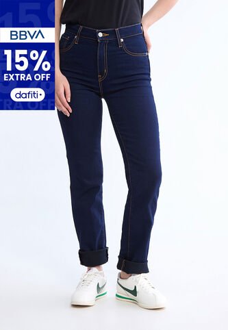 Jean Levi's 724 Slim Straight Fit Índigo Oscuro Levis