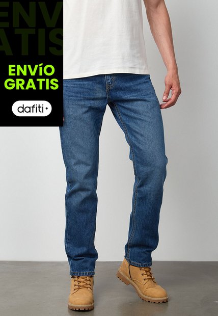 Jean Levi's 502 Taper Fit Índigo Medio