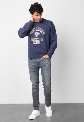 Buzo Levi's Raglan Graphic  Azul