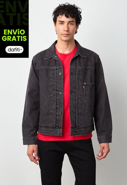 Chaqueta Denim Levi's Trucker Negro