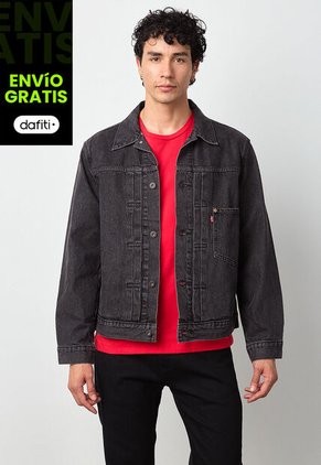 Chaqueta Denim Levi's Trucker Negro