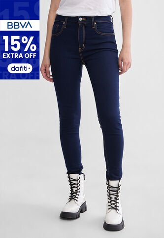 Jean Levi's 721 Skinny Fit Índigo Oscuro Levis
