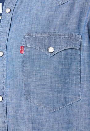 Camisa Denim Levi's Barstow Índigo Medio