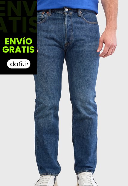Jean Levi's 501 Original Fit Índigo Medio