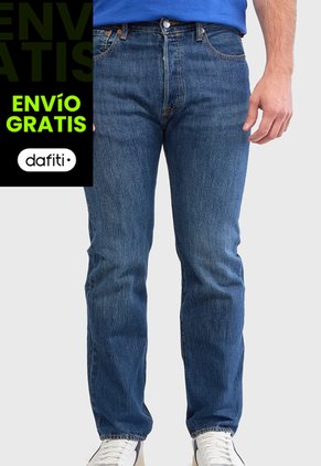 Jean Levi's 501 Original Fit Índigo Medio