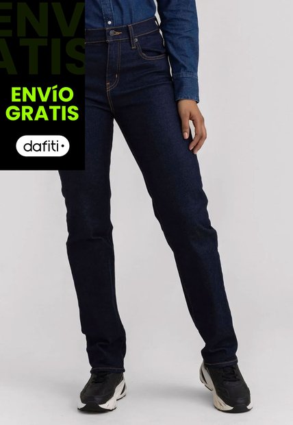 Jean Levi's 724 Slim Straight Índigo Oscuro