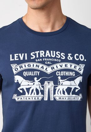 Camiseta Levi's Graphic Azul