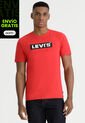 Camiseta Levi's Rojo de Levis