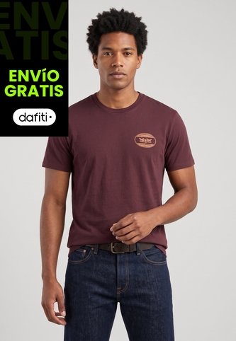 Camiseta Levi's Borgoña Levis