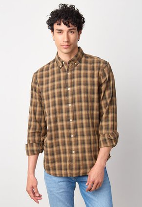 Camisa Levi's Authentic Marrón