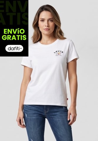 Camiseta Levi's Perfect Tee Marfil Levis