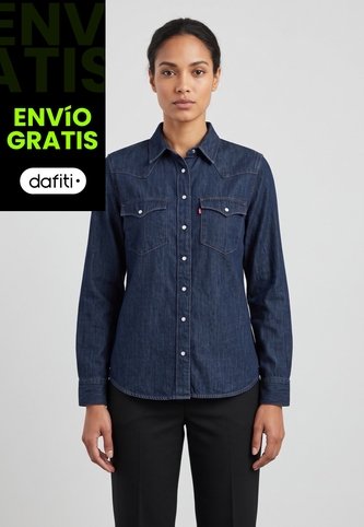 Camisa Denim Levi's Ultimate Western Índigo Oscuro Levis