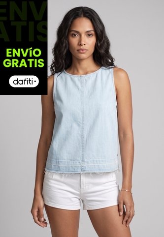 Blusa Denim Levi's Índigo Claro Levis