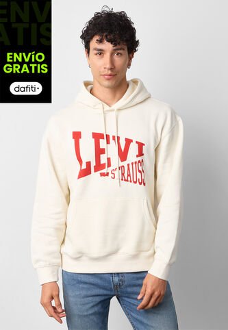 Hoodie Levi's Relaxed Graphic Beige Levis