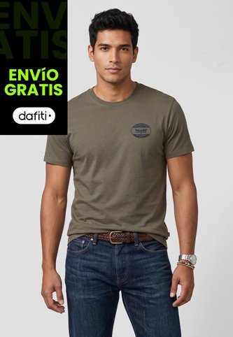 Camiseta Levi's Graphic Verde Oliva Levis