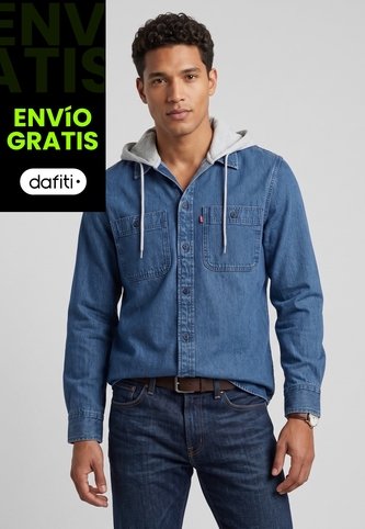 Sobrecamisa Denim Levi's The Worker Índigo Medio Levis
