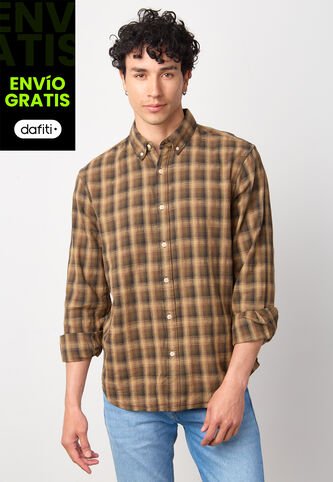 Camisa Levi's Authentic Marrón Levis