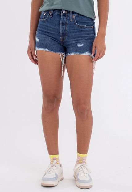Short Índigo Medio Levi's High Rise