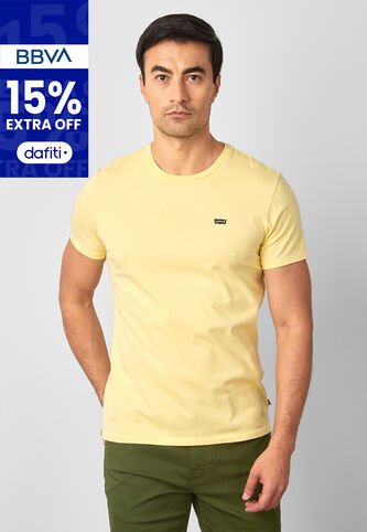Camiseta Levi's Amarillo Levis