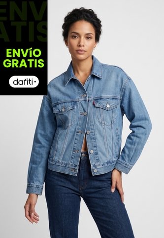 Chaqueta Denim Levi's Shrunken 90's Trucker Índigo Claro Levis