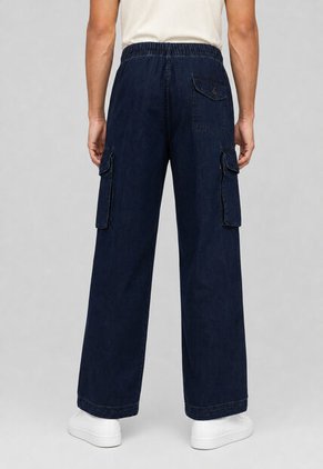Jean Levi's Cargo Baggy Field Fit Índigo Medio