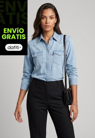 Camisa Denim Levi's Índigo Claro Levis