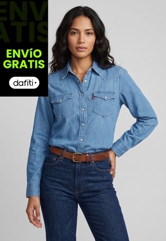 Camisa Denim Levi's Índigo Claro Levis