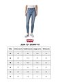Jean Levi's 721 Skinny Fit Índigo Medio de Levis