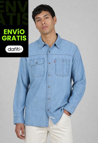 Camisa Denim Levi's Worker Índigo Claro Levis
