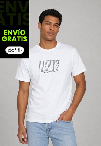 Camiseta Levi's Relaxed  Marfil Levis