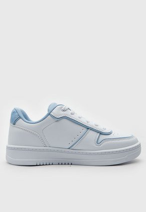 Tenis Lifestyle Blanco-Celeste Levi's Drive Hi