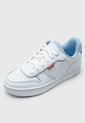 Tenis Lifestyle Blanco-Celeste Levi's Drive Hi de Levis