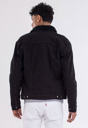 Chaqueta Denim Negro Levi's Sherpa Trucker